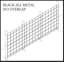 Fence Kit 60 (8 x 50 1/2" x 1/2" All Metal)  Fence Kit 60 (8 x 50 1/2" x 1/2" All Metal) 